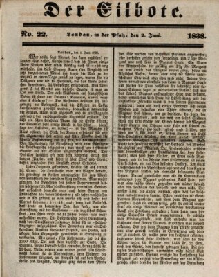 Der Eilbote Samstag 2. Juni 1838