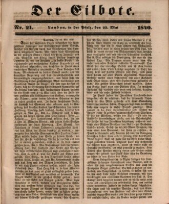 Der Eilbote Samstag 23. Mai 1840