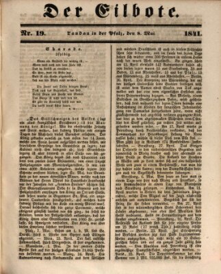 Der Eilbote Samstag 8. Mai 1841