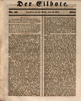 Der Eilbote Samstag 22. Mai 1841