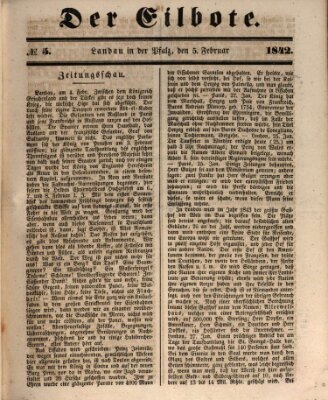 Der Eilbote Samstag 5. Februar 1842