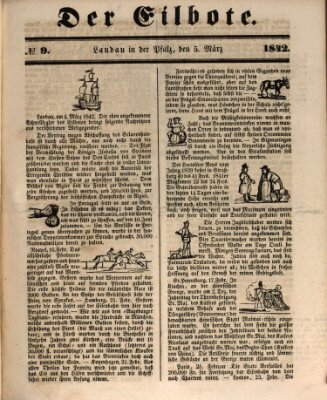 Der Eilbote Samstag 5. März 1842