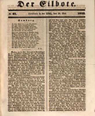 Der Eilbote Samstag 28. Mai 1842