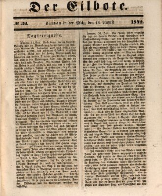 Der Eilbote Samstag 13. August 1842