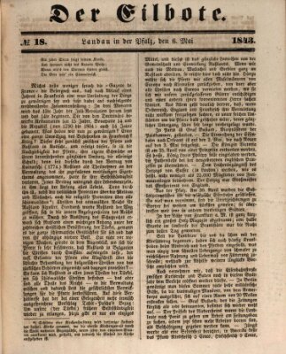 Der Eilbote Samstag 6. Mai 1843