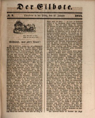 Der Eilbote Samstag 27. Januar 1844