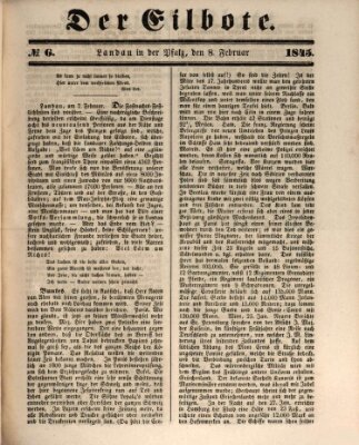 Der Eilbote Samstag 8. Februar 1845