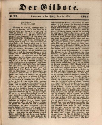 Der Eilbote Samstag 31. Mai 1845