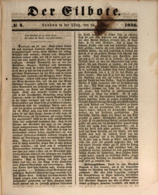 Der Eilbote Samstag 24. Januar 1846