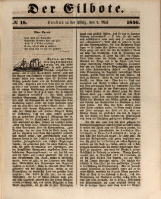 Der Eilbote Samstag 2. Mai 1846