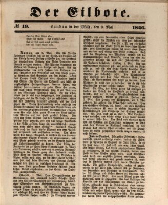 Der Eilbote Samstag 9. Mai 1846