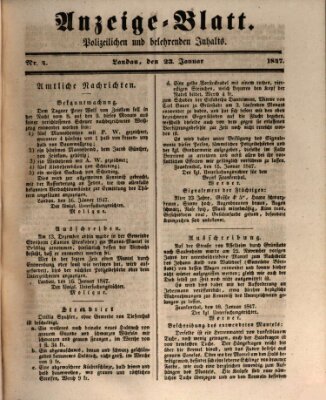 Der Eilbote Samstag 23. Januar 1847