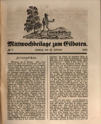 Der Eilbote Sonntag 17. Januar 1847