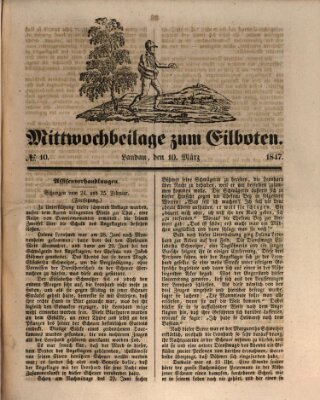 Der Eilbote Mittwoch 10. März 1847