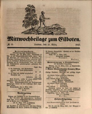 Der Eilbote Mittwoch 17. März 1847