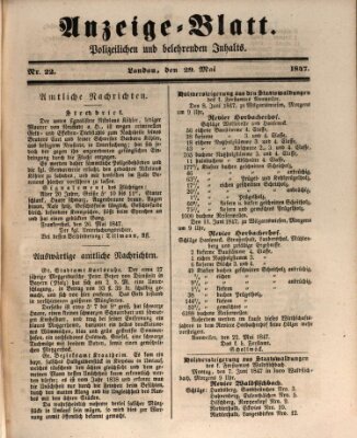 Der Eilbote Samstag 29. Mai 1847