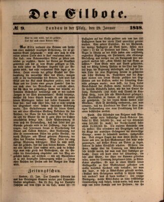 Der Eilbote Samstag 29. Januar 1848