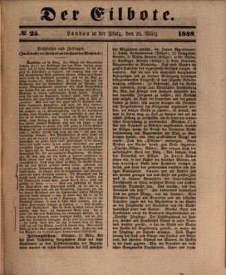 Der Eilbote Samstag 25. März 1848