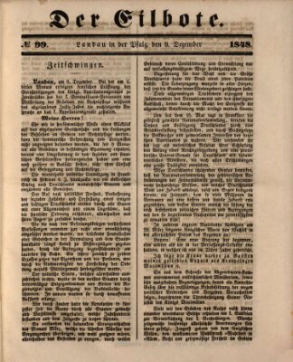 Der Eilbote Samstag 9. Dezember 1848