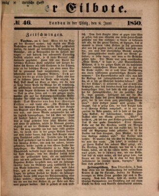 Der Eilbote Samstag 8. Juni 1850