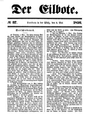 Der Eilbote Donnerstag 8. Mai 1856