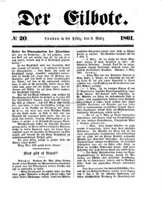 Der Eilbote Samstag 9. März 1861