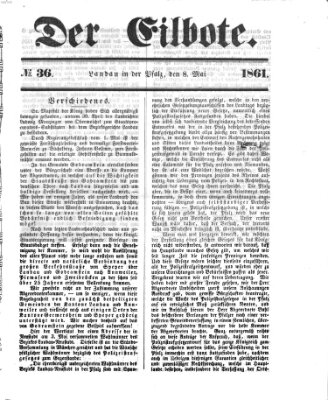 Der Eilbote Mittwoch 8. Mai 1861