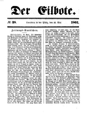 Der Eilbote Donnerstag 16. Mai 1861