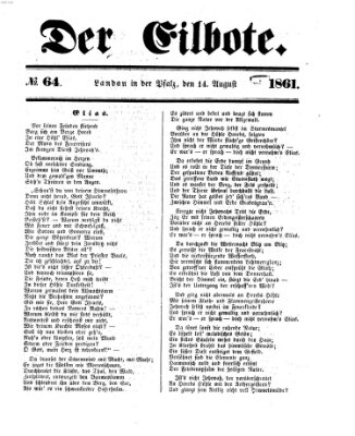 Der Eilbote Mittwoch 14. August 1861