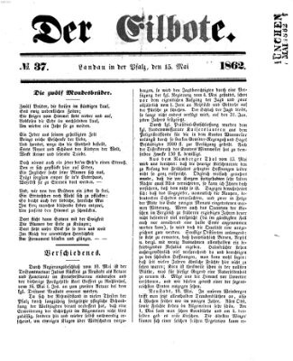 Der Eilbote Donnerstag 15. Mai 1862