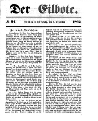 Der Eilbote Samstag 6. Dezember 1862