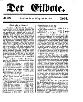 Der Eilbote Donnerstag 19. Mai 1864