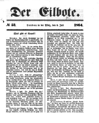 Der Eilbote Samstag 9. Juli 1864