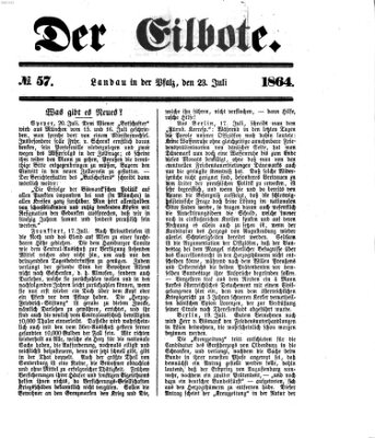 Der Eilbote Samstag 23. Juli 1864