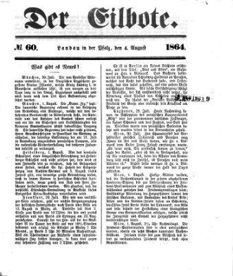 Der Eilbote Donnerstag 4. August 1864