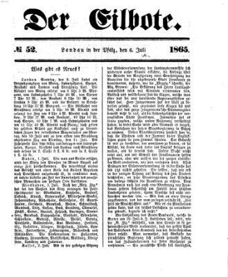 Der Eilbote Donnerstag 6. Juli 1865