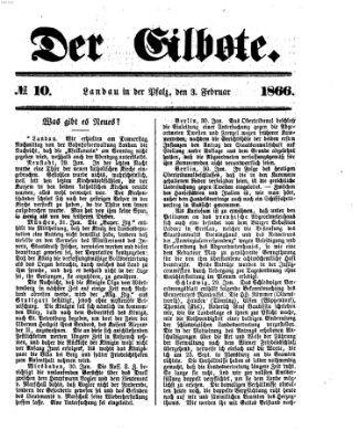 Der Eilbote Samstag 3. Februar 1866