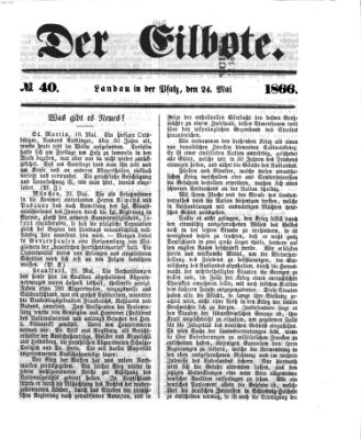 Der Eilbote Donnerstag 24. Mai 1866