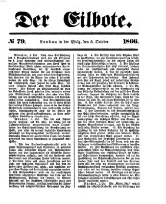 Der Eilbote Samstag 6. Oktober 1866