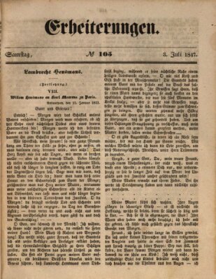 Erheiterungen (Aschaffenburger Zeitung) Samstag 3. Juli 1847