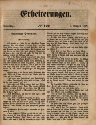 Erheiterungen (Aschaffenburger Zeitung) Sonntag 1. August 1847