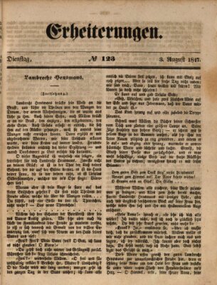 Erheiterungen (Aschaffenburger Zeitung) Dienstag 3. August 1847