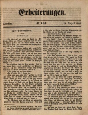 Erheiterungen (Aschaffenburger Zeitung) Dienstag 24. August 1847