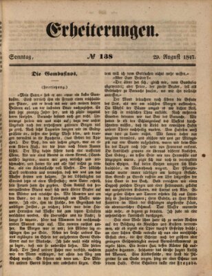 Erheiterungen (Aschaffenburger Zeitung) Sonntag 29. August 1847