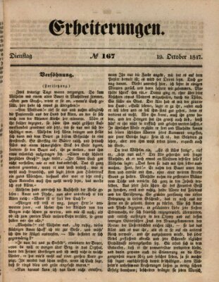 Erheiterungen (Aschaffenburger Zeitung) Dienstag 19. Oktober 1847