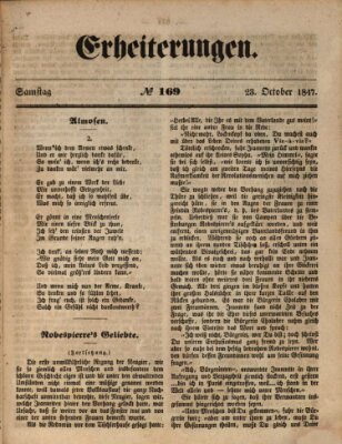 Erheiterungen (Aschaffenburger Zeitung) Samstag 23. Oktober 1847