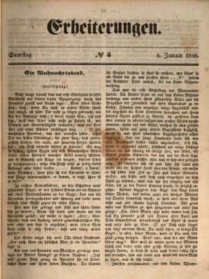 Erheiterungen (Aschaffenburger Zeitung) Samstag 8. Januar 1848