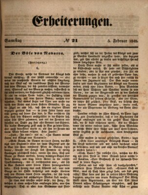 Erheiterungen (Aschaffenburger Zeitung) Samstag 5. Februar 1848