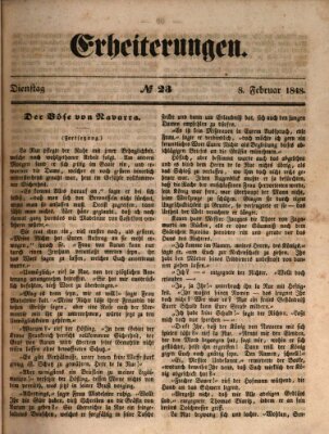 Erheiterungen (Aschaffenburger Zeitung) Dienstag 8. Februar 1848