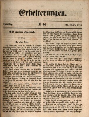 Erheiterungen (Aschaffenburger Zeitung) Sonntag 26. März 1848